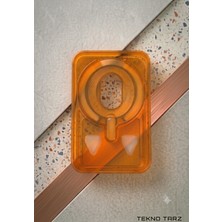 Tekno Tarz 58 Magsafe Kartlık Şeffaf Manyetik Cüzdan