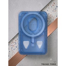 Tekno Tarz 58 Magsafe Kartlık Şeffaf Manyetik Cüzdan