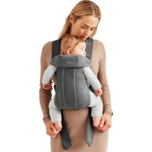 AyrStore Babybjörn Kanguru Mini 3D Cotton Jersey/dark Grey