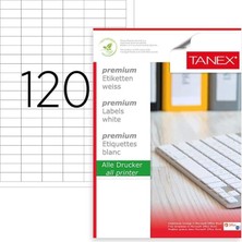AyrStore Tanex TW-2120 31X14 mm Lazer Etiket 100 Lü Paket