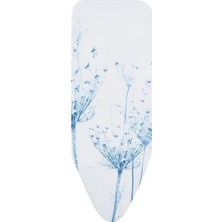 AyrStore Brabantia Ütü Masası Örtüsü C, 124 x 45 Cm, Komple Set, Pamuk, Pamuk Çiçek, 0,8 x 45 x 124 C