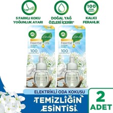 AyrStore Elektrikli Oda Kokusu Yedek Şişe Temizliğin Esintisi x 2 - Esansiyel Yağlar Içerir*