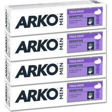 AyrStore Arko Sensitive Tıraş Kremi 4X90 gr