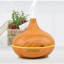 AyrStore Marbeine Aroma Difüzör Uzaktan Kumandalı Ultrasonik 7 Renk LED Işıklı Aromatik Oda Kokusu Hava