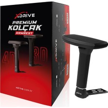 AyrStore Xdrive Premium 3D Metal Kolçak (Çift)