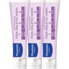 AyrStore Mustela Pişik Önleyici Doğal Kökenli Bakım Kremi 3'lü Set 100 ml x 3