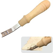 AyrStore Srtfootcare Fransız Tarzı Deri Inceltme Bıçağı 8mm Deri El Aleti