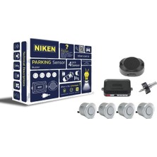 AyrStore Niken Park Sensörü Ses Ikazlı 22MM Gri Silver Sensör