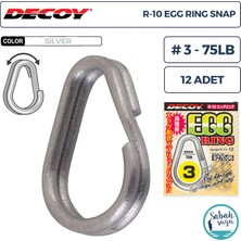 Decoy R-10 Egg Ring Halka #3 75LB (12 Adet)