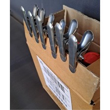 AyrStore Depolife Metal Manndal Klips 6 Adet Çok Amaçlı Yaylı Kıskaç