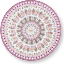 AyrStore Pip Studio Lily&lotus Ekmek Tabağı Lila Renkli 17 cm