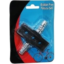 AyrStore Aee® 2 Parça Bisiklet Fren Pabucu Seti / Fren Balatası / Dayanıklı Fren Lastiği / Güçlü Tut