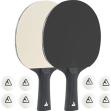 AyrStore Joola Table Tennis Bat Set Consisting Of 2 Table Tennis Bats + 8 Table Tennis Balls - Ideal For Fami