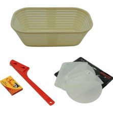 AyrStore Ekmek Yapım Seti Oval 25 cm