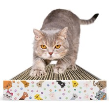 AyrStore Ata Home Tırmata Yeni Ürün Doğal Düz Karton Kedi Tırmalaması Kedi Tırmalama Tahtası Kartonu