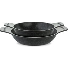 AyrStore Thermoad 20-22 cm 2li Güveç Sahan Seti