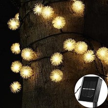 AyrStore Solar Peri 30LED 4mt 8 Mod Güneş Enerjili Bahçe Aydınlatma Dekorasyon Günışığı