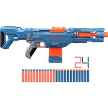 AyrStore Nerf Elite 2.0 Echo Cs-10 Blaster - 24 Nerf Dart, 10-Dart Klip Dergisi, Çıkarılabilir Omuz Deste�