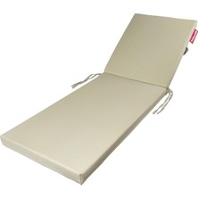 AyrStore Xpermate Fermuarlı Şezlong Minderi Su Geçirmez Kumaş Katlanır Plaj Minderi Yıkanabilir Kılıf