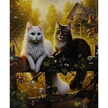 AyrStore 5d Yapışan Boncuk Mozaik Tablo 40 * 50 cm XQC87324