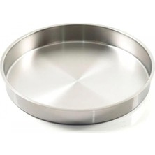 AyrStore Ydgr Paslanmaz Alüminyum Yuvarlak Fırın Tepsi Baklava Tepsisi 28CM, VYDGR00001416