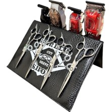 AyrStore Mıknatıslı Makas Sehpası, Berber Makina Tutucu, Salon Kuaför Organizatör, Makaslık Dükkanı