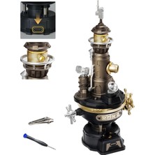 AyrStore Rokr 3D Yapboz Plastik Metal Modeller Yapı Setleri Yetişkinler, Dıy El Işi Hediyeleri Endüstri