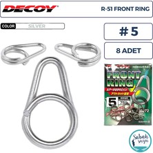 Decoy R-51 Front Ring Ön Halka #5 75LB (8 Adet)