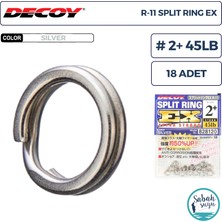 Decoy R-11 Split Ring Ex Halka #2+ 45LB (18 Adet)