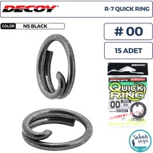 Decoy R-7 Quick Ring Halka Bn #00 6lb (15 Adet)
