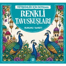 Dokuz Yayınları Renkli Tavuskuşları & Yetişkinler Için Boyama