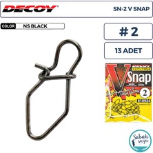 Decoy Sn-2 V Snap Klips #2 38LB (13 Adet)
