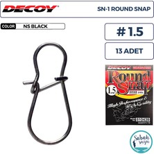 Decoy Sn-1 Round Snap Klips Bn #1.5 24LB (13 Adet)