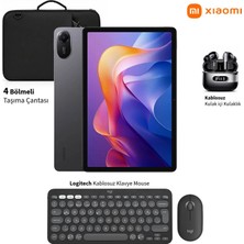 Xiaomi 11 Inç Gri Tablet, 8 GB Ram 256 GB Depolama, Hafif ve Taşınabilir Kullanım, Performanslı Tablet ile Yüksek Çözünürlük ve Kablosuz Konfor | Set: Kablosuz Klavye/mouse