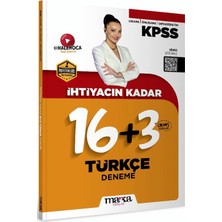 Marka Yayınları Kpss Ihtiyacın Kadar Türkçe 16+3 Deneme