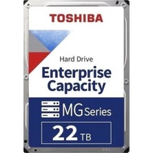 Toshiba 22TB MG10 3.5\" MG10AFA22TE 7200 Rpm 512 MB Sata3 Enterprıse Nas ve Güvenlik Diski