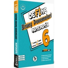 Fi Yayınları 6. Sınıf Matematik Define Branş Denemeleri