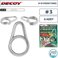 Decoy R-51 Front Ring Ön Halka #3 50LB (8 Adet)