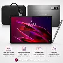 Lenovo Kalemli 11,1 Inç 3,2k 144 Hz Tablet, 12 GB Ram 256 GB Hafıza, Güçlü Performans ve Yüksek Çözünürlükle Çizim, Eğlence, Ofis Için Gri