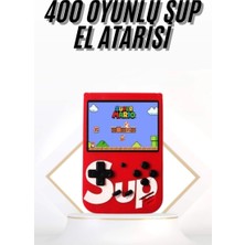 Herşey Trend Çocuklara Özel Taşınabilir Sup El Atarisi 400 Oyunlu Nostaljik Oyun Konsolu