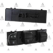 Maher Düğme Cam Açma Qashqai 14= Ön Sol / Note (Merkezi Kilitli Modeli) / Juke / Xtraıl 25401-1KA0B