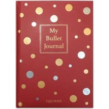 Fantastik Store My Bullet Journal Defter (Confetti Kırmızı)