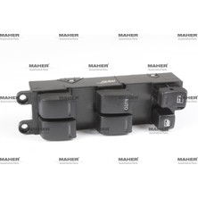 Maher Düğme Cam Açma Pickup 03= Ön Sol / Almera / Maxima / X-Trail 25401-4Y100/25401-4M500