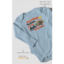 Morivo Kids Teyzeye Özel Uzun Kollu Bebek Body %100 Pamuk