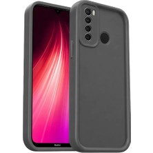 Mey İthalat Mey Ithalat®   Redmi Note 8 Kılıf Viera Silikon - Gri