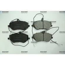 Maher Fren Balata 407 04-11 / C6 05= / 607 00= Fişli Ön 425278