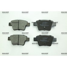 Maher BZT PEUGEOT 207 2006-2012 / 307 2000-2007 / CITROEN C4 2004-2009; ARKA FREN BALATASI (ESPLI) 425322