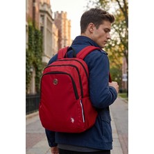 U.S. Polo Assn. U.s Polo Assn Plcan 24050 Unisex Okul Sırt Çantası Öğrenci Günlük Seyahat Tatil Spor Yürüyüş Seyahat Gezi Kamp Günlük
