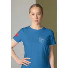 Pratik Medikal Turkuaz 112 Acil Sağlık Bisiklet Yaka Tişört Unisex