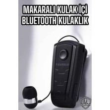 Herşey Trend Makaralı Bluetooth Kulaklık Çağrı Cevaplama Kablolu Uzun Pil Ömrü